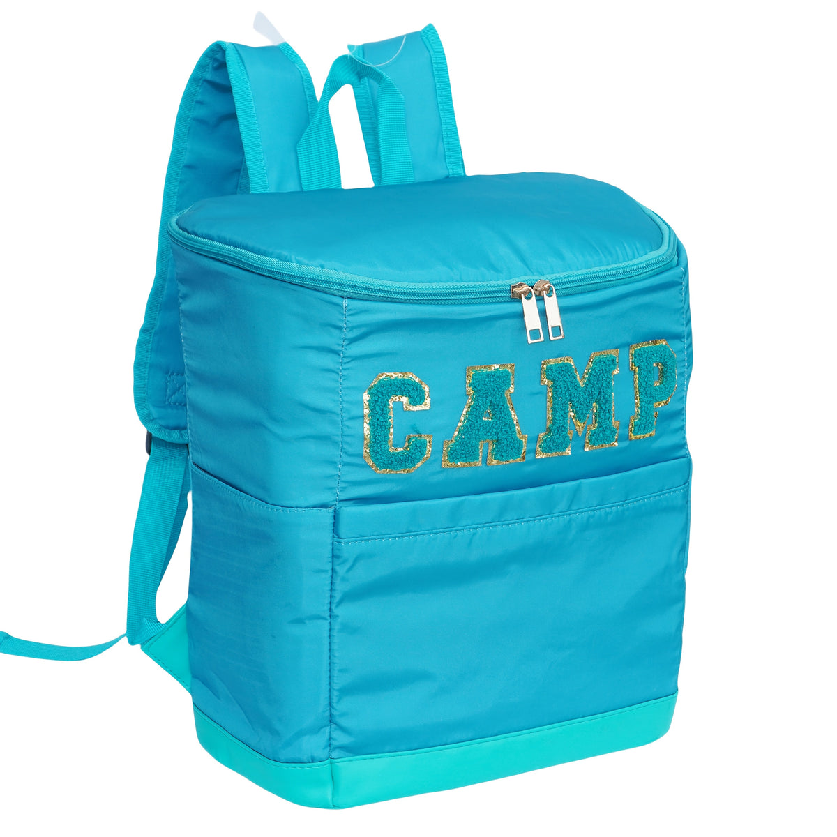 Insulated Cooler Backpack 30-Can Capacity – Leopard Print Carry-along Lunch Bag with Mesh Side Pockets & Adjustable Straps – Camping – Leakproof Thermal Cooler for Beach – Picnics – Hiking & Outdoor Travel