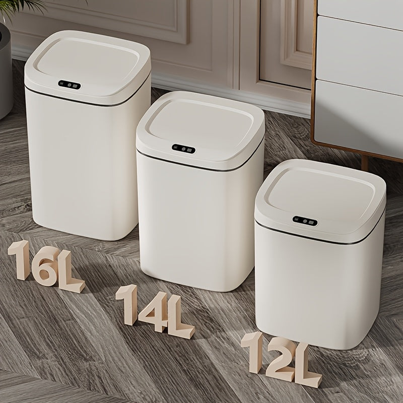 Smart Motion Trash Can with Hands-Free Lid, Odor-Sealing Technology Suitable for, Office, Bathroom - Touchless Operation, Hygienic Waste Bin, Compact for Small - product image
