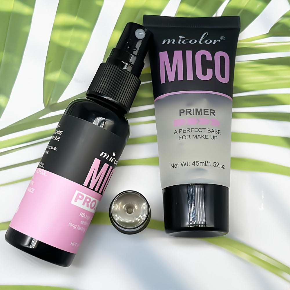 Pore Minimizing Makeup Primer Set 4pcs — HD Long-Lasting Finish Face Base, Complexion Enhancing Lightweight Formula Under 1fl oz, Travel-Friendly TSA-Approved, Flawless All-Day Wea - product image 6