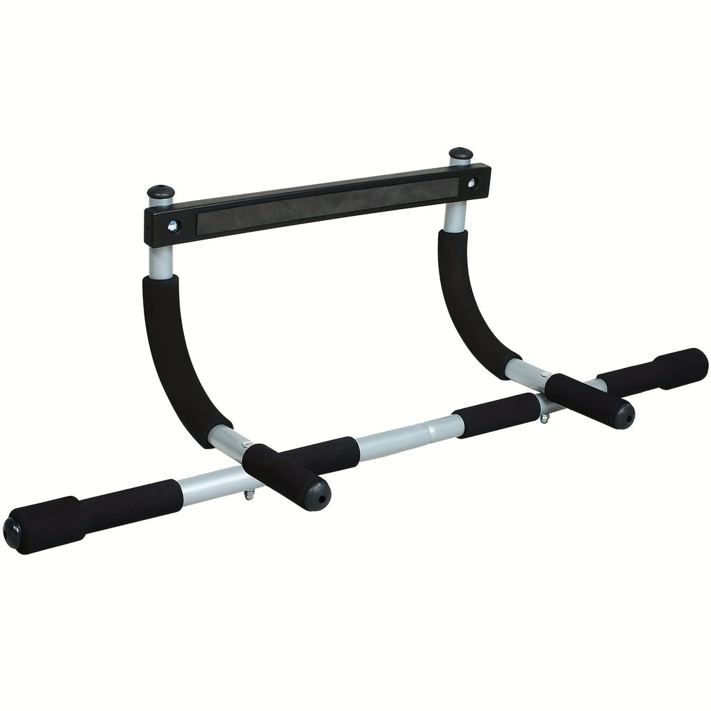Doorway Pull-Up Bar | Travel-friendly Fitness Bar for Door Frame | Multi-Grip Chin-Up Bar for Indoor Home Gym, No Screws Required, Upper Body Strength Trainer - product image