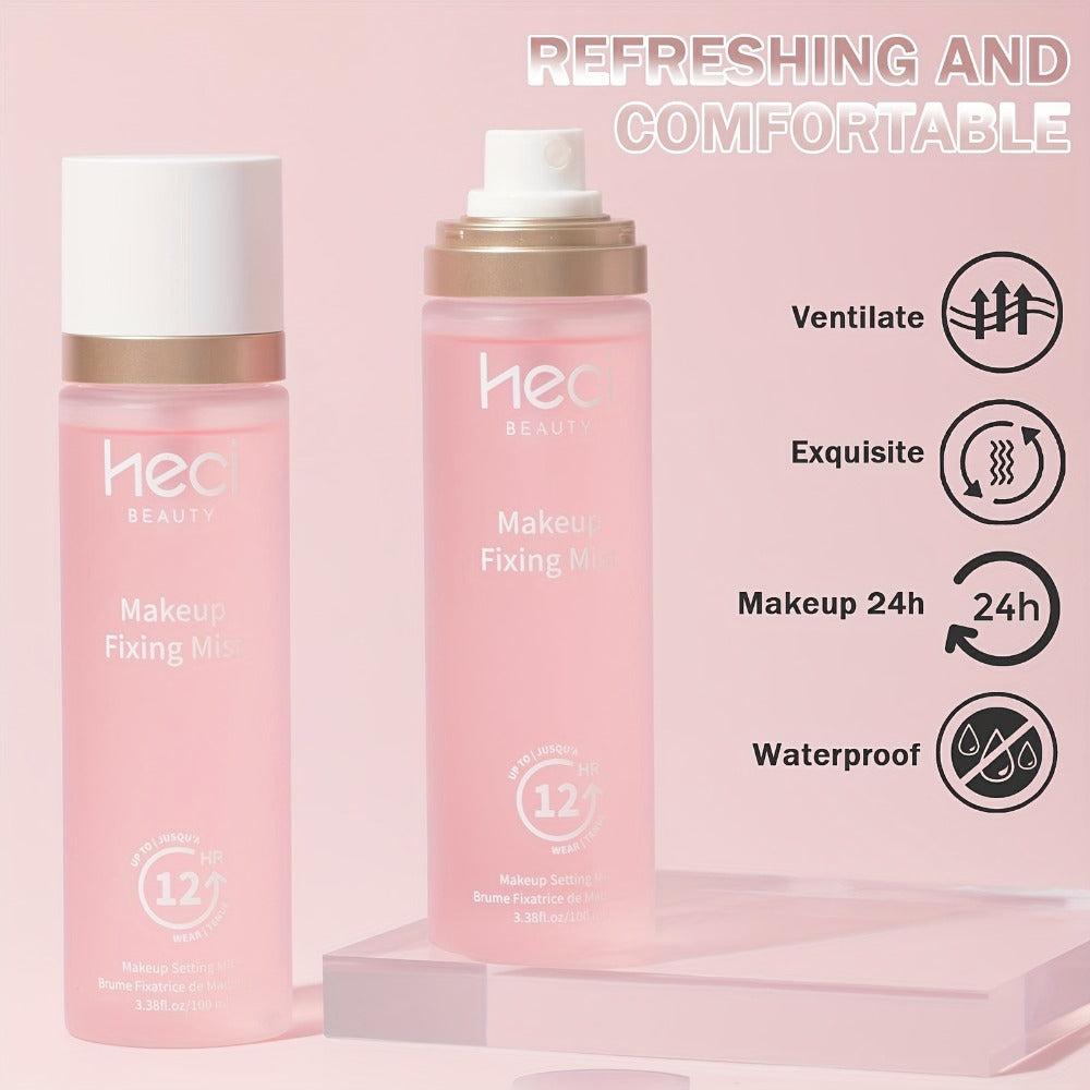 3-in-1 Makeup Setting Spray Prime Hydrate & Set Long-Lasting Waterproof Sweat-Proof Moisturizing Face Mist — Locks Makeup Flawless Finish All Skin Types All-Day Wear Women - product image 14