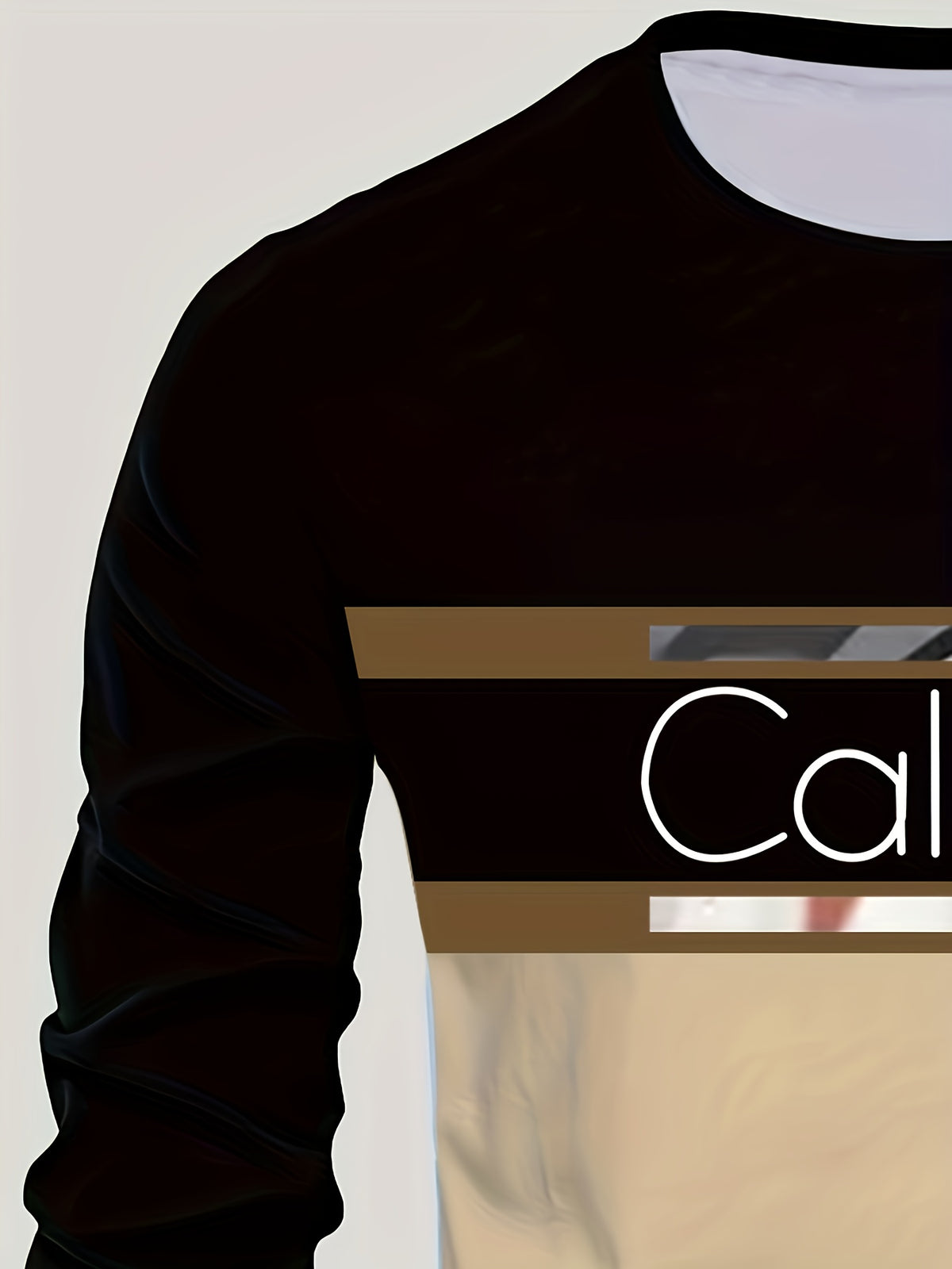 Men's , 3D Digital Printing Men's Crew Neck Long-sleeved T-shirt Halloween, Christmas, Gifts for Family and Friends - product image 3
