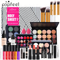POPFEEL Makeup Kit Full Face Set — Multi-Shade Eyeshadow Palette, Professional Brushes & Pigmented Lip Color, All-in-One Beauty Bundle for Everyday Glam, Special Occasions & Giftin - product image 10