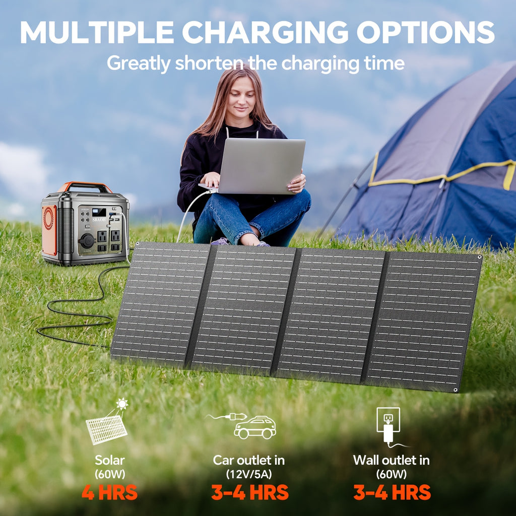 Power Station W/100W PD Fast Charging, 13 Outlets, Digital Display, 150W 155Wh, 296Wh Solar Generator Lithium-ion Battery for Travel Solar Lights, Camping - product image 2