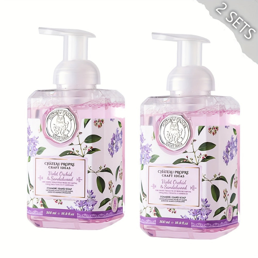Foaming Hand Soap 500ml Moisturizing Gentle Foam Soap 8 Scents Vanilla Coconut Citrus Floral Fruity Deeply Hydrating Soft Hands All Skin Types Bathroom Kitchen Bedroom Office 1PC 2 - product image 17