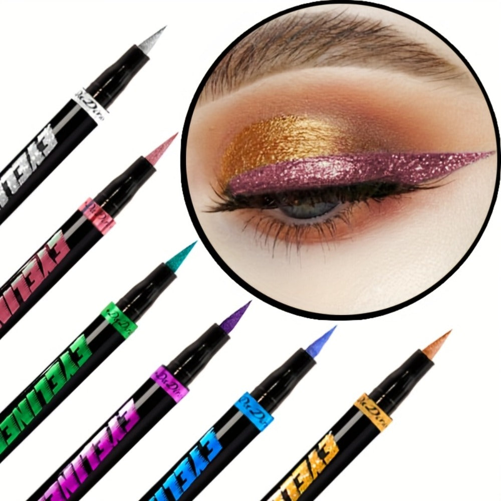 Eyeliner Pencil Set Waterproof 6 Colors Smudg1e Proof Long Lasting Colored Eye Liner for Women Pigmented Gel Eyeliner Pencils Makeup Kit Holiday Gift - product image 13