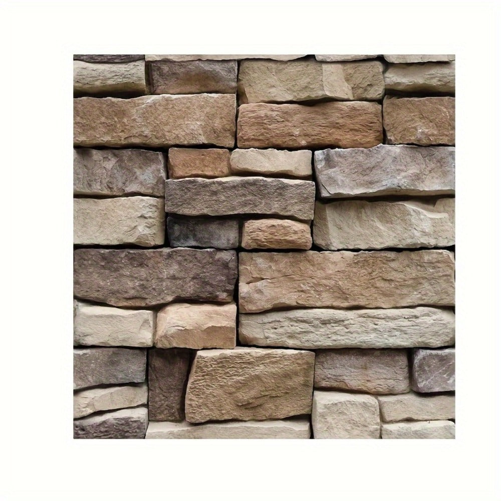 Peel and Stick Tile Stickers 20pcs Vintage Brick Pattern Self-Adhesive Waterproof Wall Tiles for Kitchen Bathroom Toilet – Removable Oil-Proof Backsplash Wall Art Decor - product image 9
