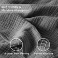 Muslin Blanket 100% Cotton 6-Layer – Breathable Soft Gauze Throw for Couch & Bed, All Season, Machine Washable, 13 Colors, 5 Sizes - product image 33