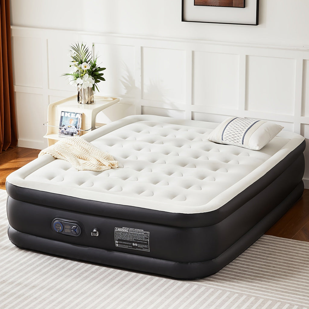 Double Height Adjustable, Non-Slip Bottom, Low Noise, 660 Lbs Capacity, Twin & Queen Sizes 16"/18"/22", for Outdoor Camping, Indoor Guest Bed, Backyard & Yard - product image