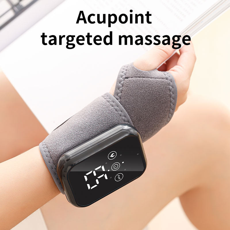 Hand Massager with Heat Vibration Wrist Guard Carpal Tunnel Relief for Everyday Use - product image 2