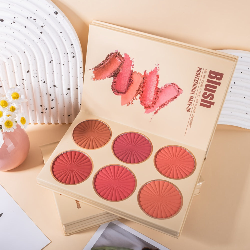 43-Color Eyeshadow Palette Book-Style Folding All-in-One Matte Shimmer Glitter Contour Blush & Highlighter – Multifunctional Makeup Palette for All Skin Tones Everyday & Special Oc - product image 3