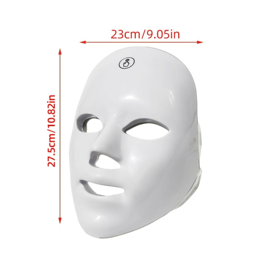 LED Facial Beauty Device 7-Color Light Therapy Portable At-Home Skincare Tool — USB Rechargeable Skin Rejuvenation Anti-Aging Face Care Gift for Women - product image 6