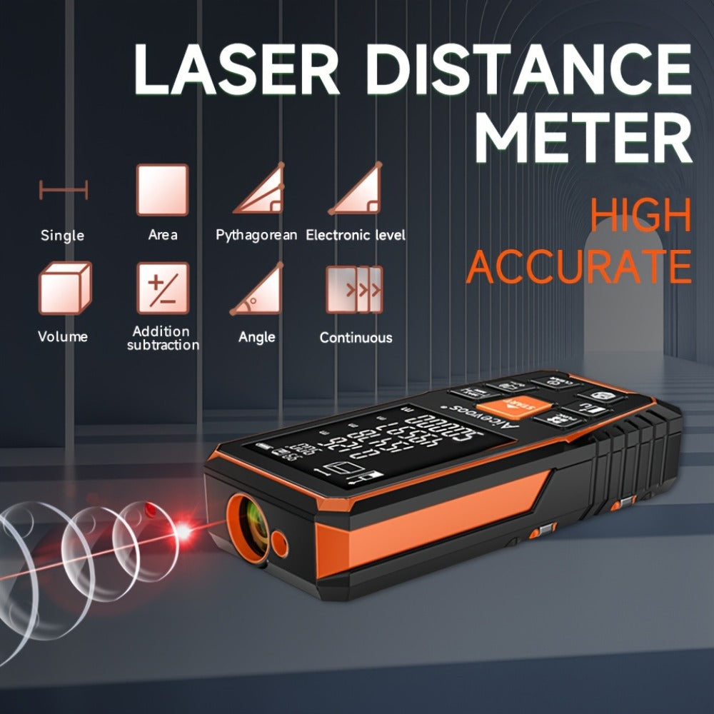 Digital Laser Rangefinder 50M 70M 100M 120M Laser Distance Meter Tape Measure Range Finder for Construction DIY Outdoor Contractor Gift - product image 4
