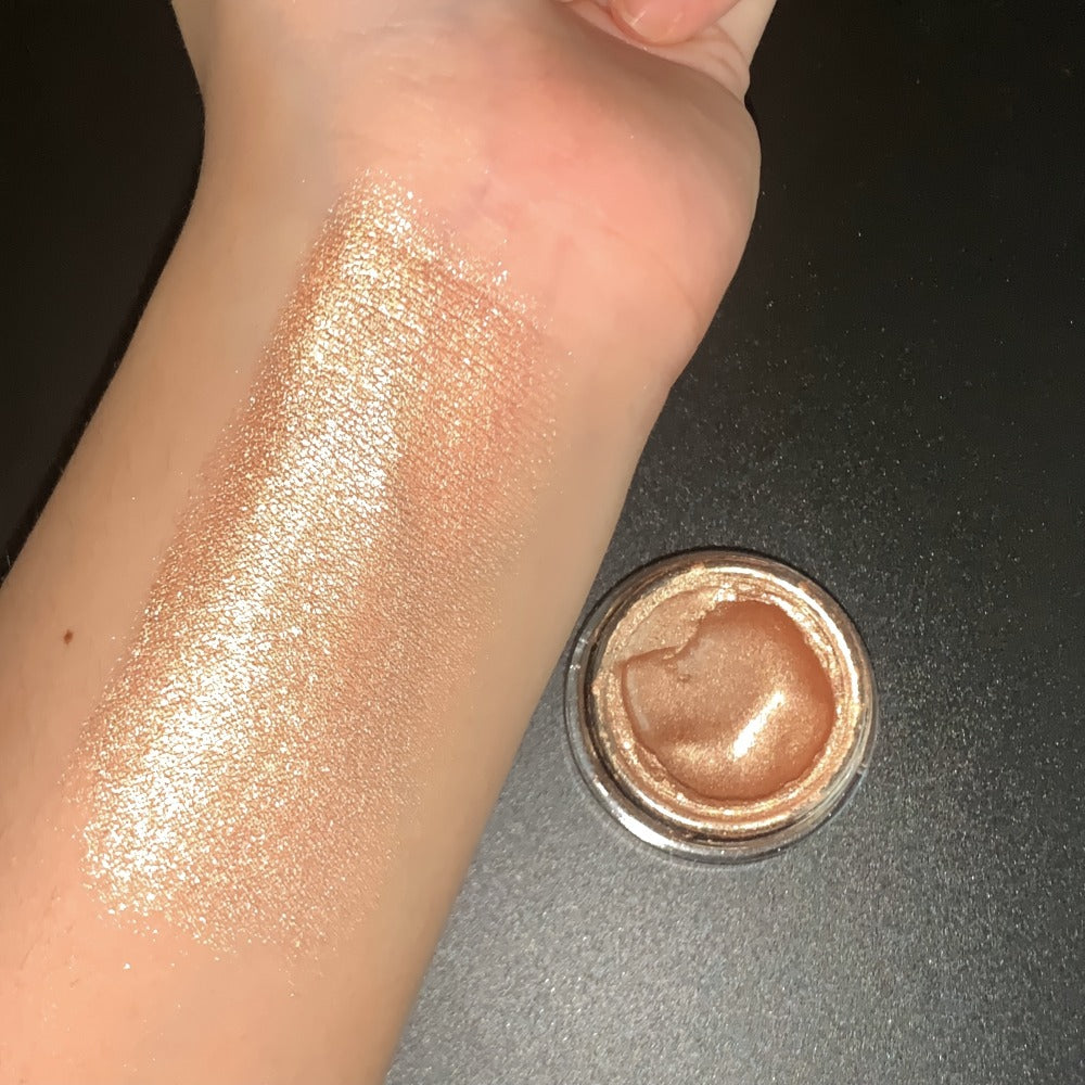 Jelly Gel Eyeshadow 2 Pack Sunset Copper Shimmer High Gloss Metallic Finish Long Lasting Fade Resistant Eye Makeup for Women Party Holiday Date Night Glam - product image 6