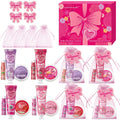20pcs Beauty Gift Set Lip Balm Hand Cream Solid Perfume Pink Gift Bag Glossy Finish All Skin Types Holiday Party Mother's Day Wedding Bridesmaid Favors - product image 17