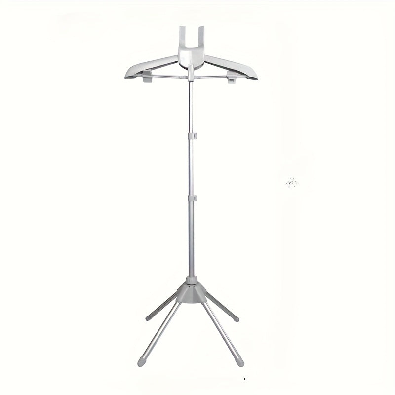Clothes Drying Rack Foldable Height Adjustable Telescopic Ironing Rack, Aluminum Alloy Garment Rack with 360° Rotating Arm, Multi-Layer Hanging Drying Stand, Space-Saving Laundry R - product image 22