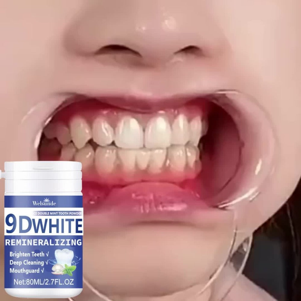 Hydroxyapatite Tooth Powder 3-Pack Remineralizing Whitening Deep Cleaning Mint Fresh Breath Enamel Repair Oral Care for Men Women 80ml Each Bottle - product image 11