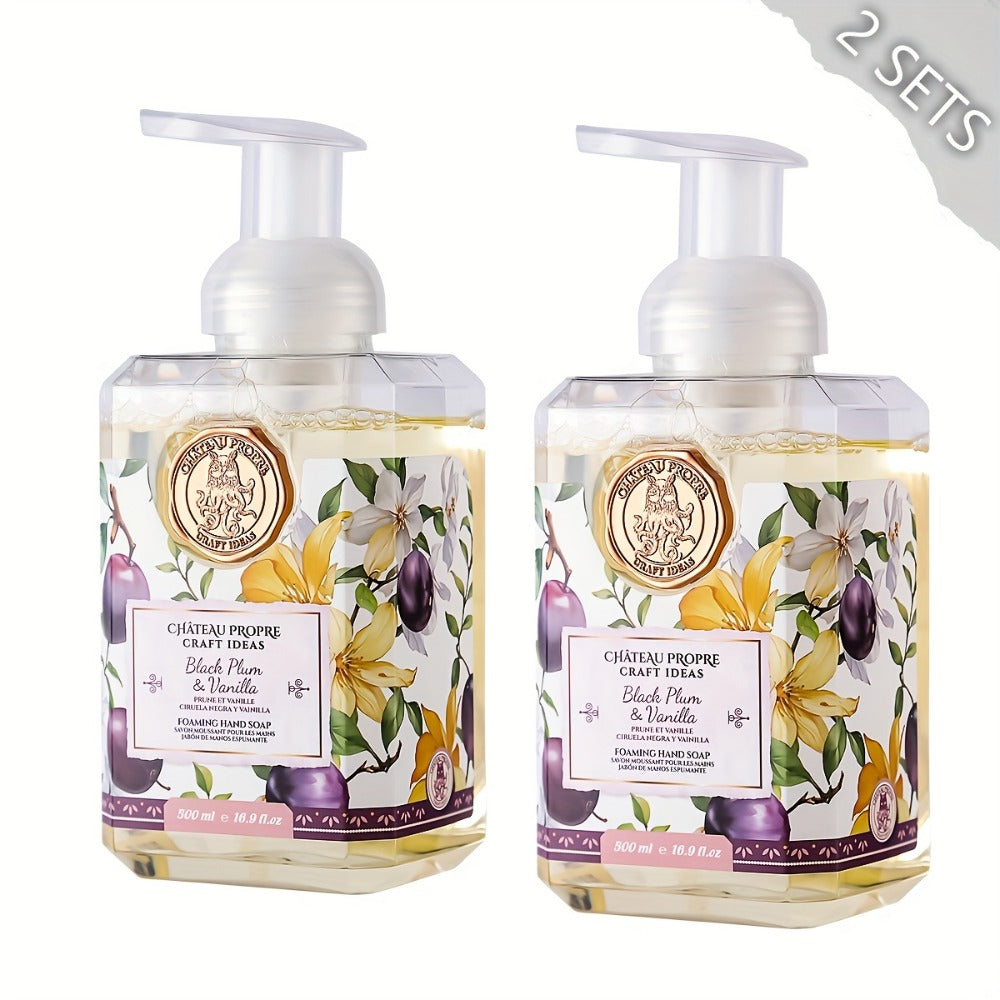 Foaming Hand Soap 500ml Moisturizing Gentle Foam Soap 8 Scents Vanilla Coconut Citrus Floral Fruity Deeply Hydrating Soft Hands All Skin Types Bathroom Kitchen Bedroom Office 1PC 2 - product image 11