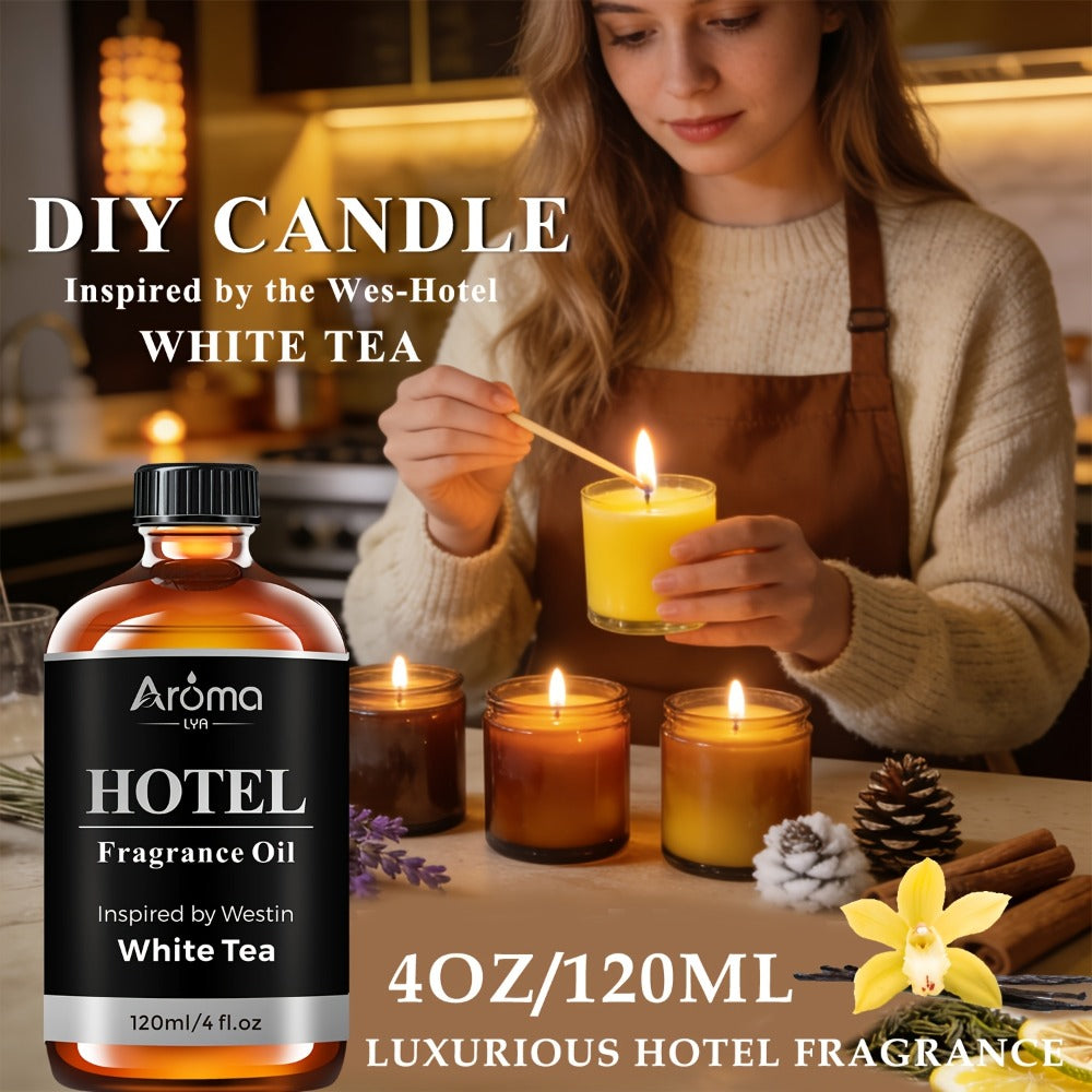 Hotel Fragrance Oil 4oz – Luxury Resort Scents for Diffuser, Candle, Humidifier & Car | M Way, White Tea, Carlton, Beach Villas - product image 10