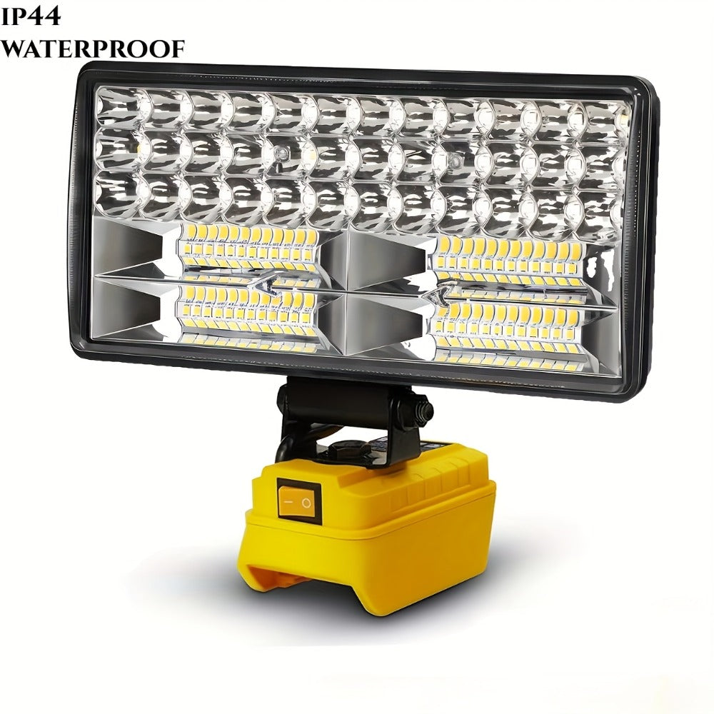 Cordless LED Work Light for DeWalt 20V Battery – 30W/90W 1800/5400 Lumen LED Floodlight | Battery Powered Work Light for Automotive Repair, Construction Site & Emergency Lighting | - product image 2