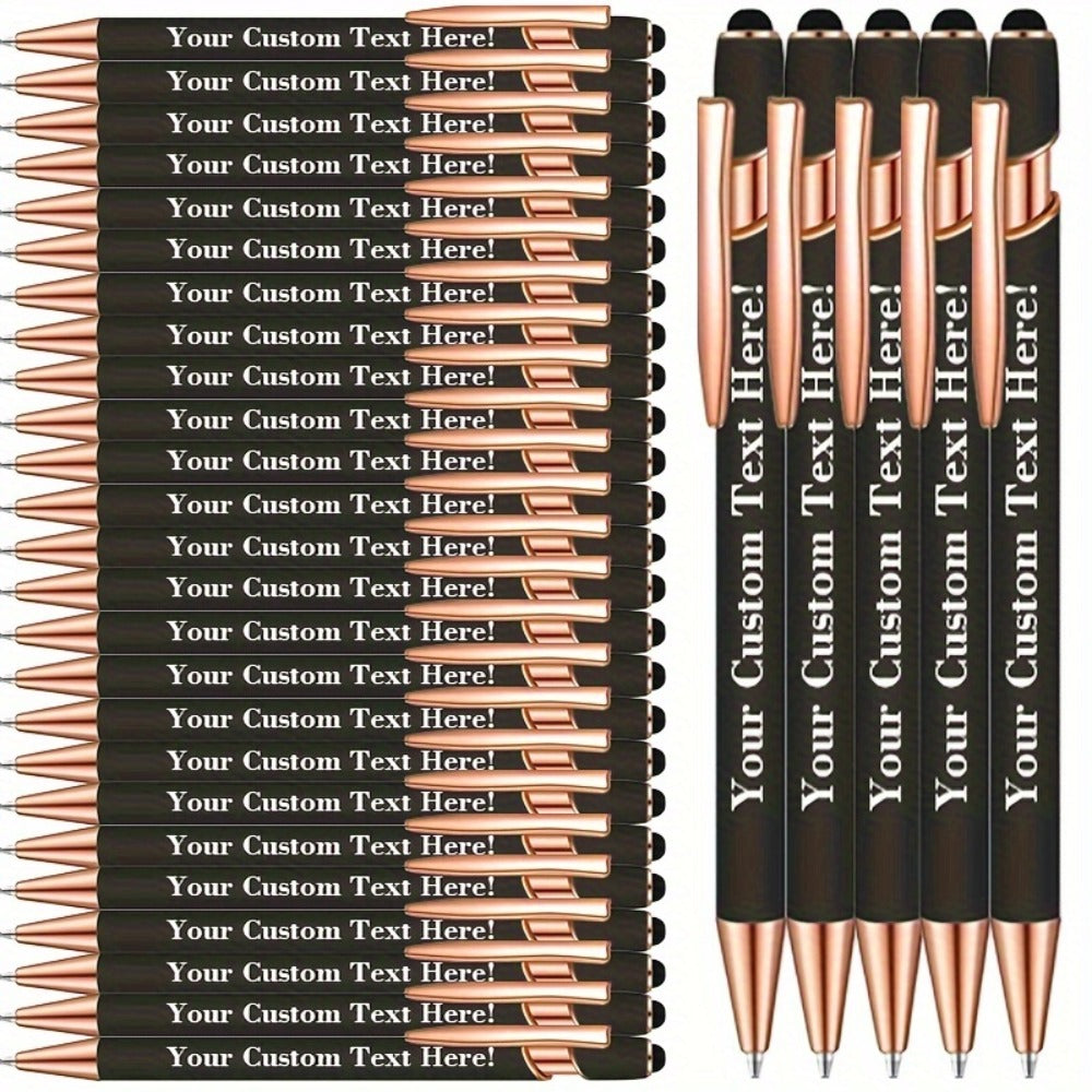 Ballpoint Stylus Pens 30 Pack – 2-in-1 Touchscreen Stylus & Ballpoint Pen with Comfortable Grip, Personalized Engraving, Bulk Set for Office, School, Wedding & Party Favors - product image 15