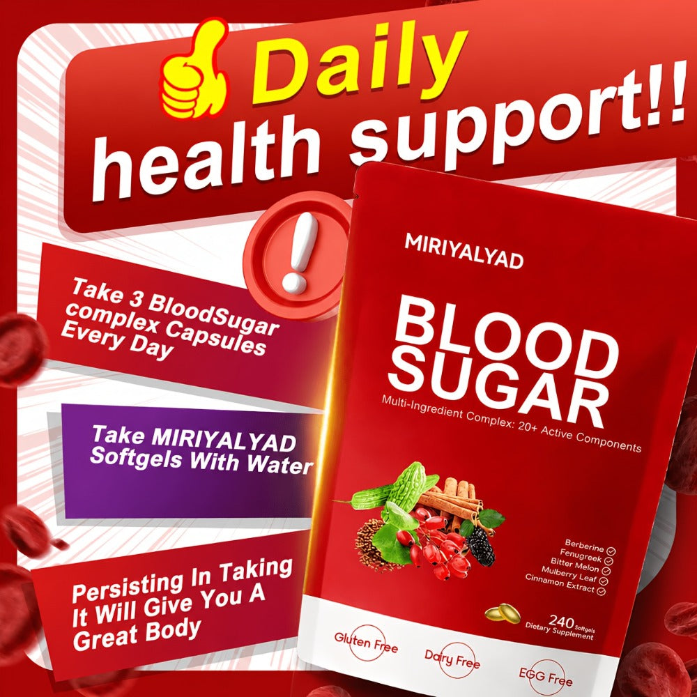 Berberine Blood Sugar Support Supplement 240 Softgels with Cinnamon Bitter Melon Gymnema Sylvestre 20+ Herbal Complex for Glucose Balance Insulin Sensitivity Metabolic Wellness Men - product image 9