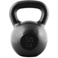 Cast Iron Kettlebell with Wide Flat Base – Hammerstone Painted, Anti-Corrosion, Smooth Grip Handle for Strength Training, Full Body Workout, CrossFit & Home - product image 3