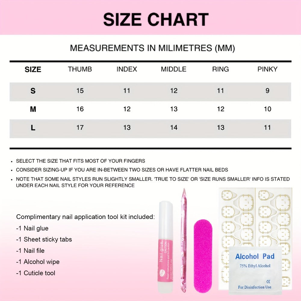 Duck Tip Press On Nails Pendulum Design Bold Colorful Handmade Nail Art Reusable Salon Quality Glue-On False Nails for Everyday Party Wedding Special Occasions Women Teens S M L Si - product image 4