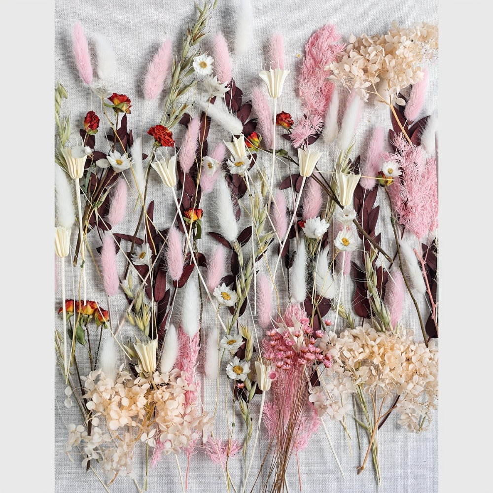 Dried Flower Bouquet with Pampas Grass - Boho Wedding Centerpiece Dried Floral Arrangement for Cake Table Boutonniere Groom Home Vase Decor Long Lasting Botanical Gift, Style 1 & 2 - product image 12