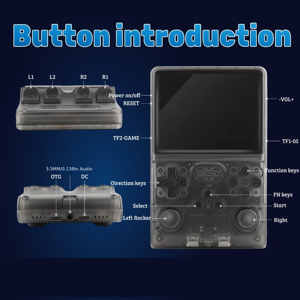 R40S PRO Handheld Retro Game Console 256GB | 3.5 Inch IPS Screen Portable Emulator with Linux System, Pocket Video Game Player for Travel, Christmas & Birthday - product image 8