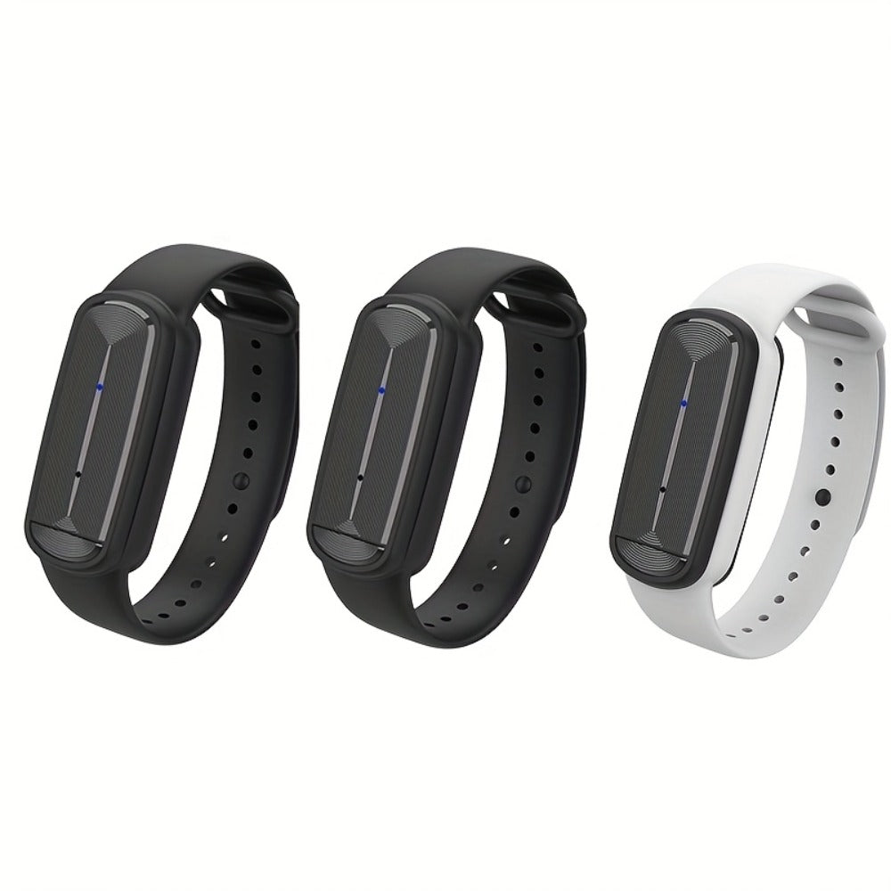 Ultrasonic Mosquito Repellent Bracelet 3-Pack – USB Rechargeable Intelligent Bug Repellent Wristband for Camping, Outdoor, Hiking & Travel, Waterproof Mosquito Control Bracelet for - product image 9