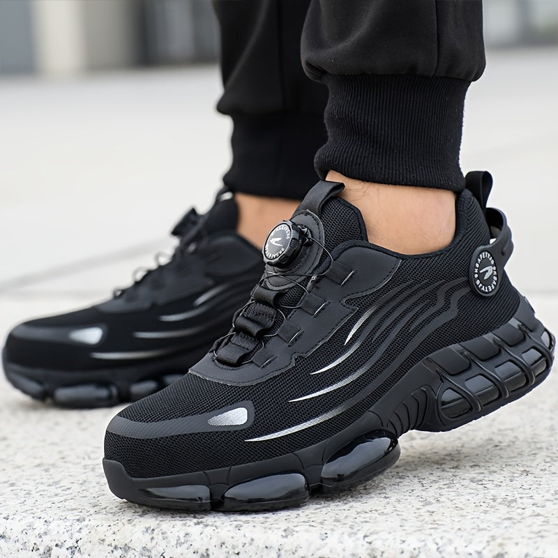 Steel Toe Work Shoes Man Slip Resistant Abrasion Resistant Construction Working Boots Comfortable Breathable Sneaker - product image 6