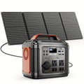 Power Station W/100W PD Fast Charging, 13 Outlets, Digital Display, 150W 155Wh, 296Wh Solar Generator Lithium-ion Battery for Travel Solar Lights, Camping - product image