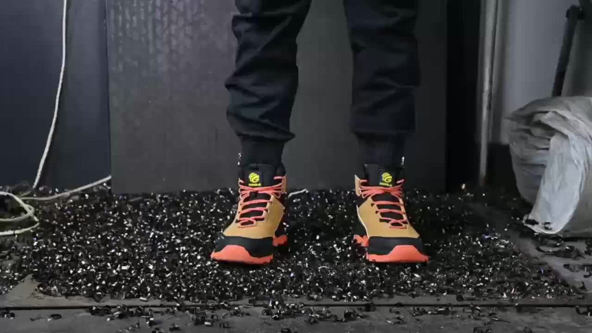 Men's Work Safety Boots - High Top Design, Steel Toe Protection - Anti Smash, Anti Puncture, Anti Slip and Wear-resistant Rubber Sole - Suitable for - product image 14