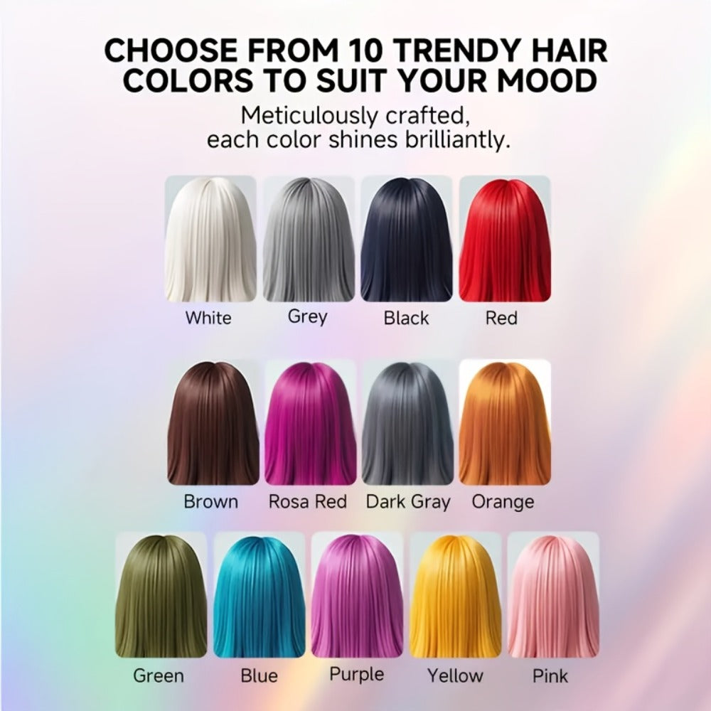 Instant Color Hair Wax 10 Shades – Temporary Hair Dye Wax Strong Hold Styling for Parties, Cosplay, Festivals & Halloween, Easy Wash Out, All Hair Types, Men Women Kids - product image 12