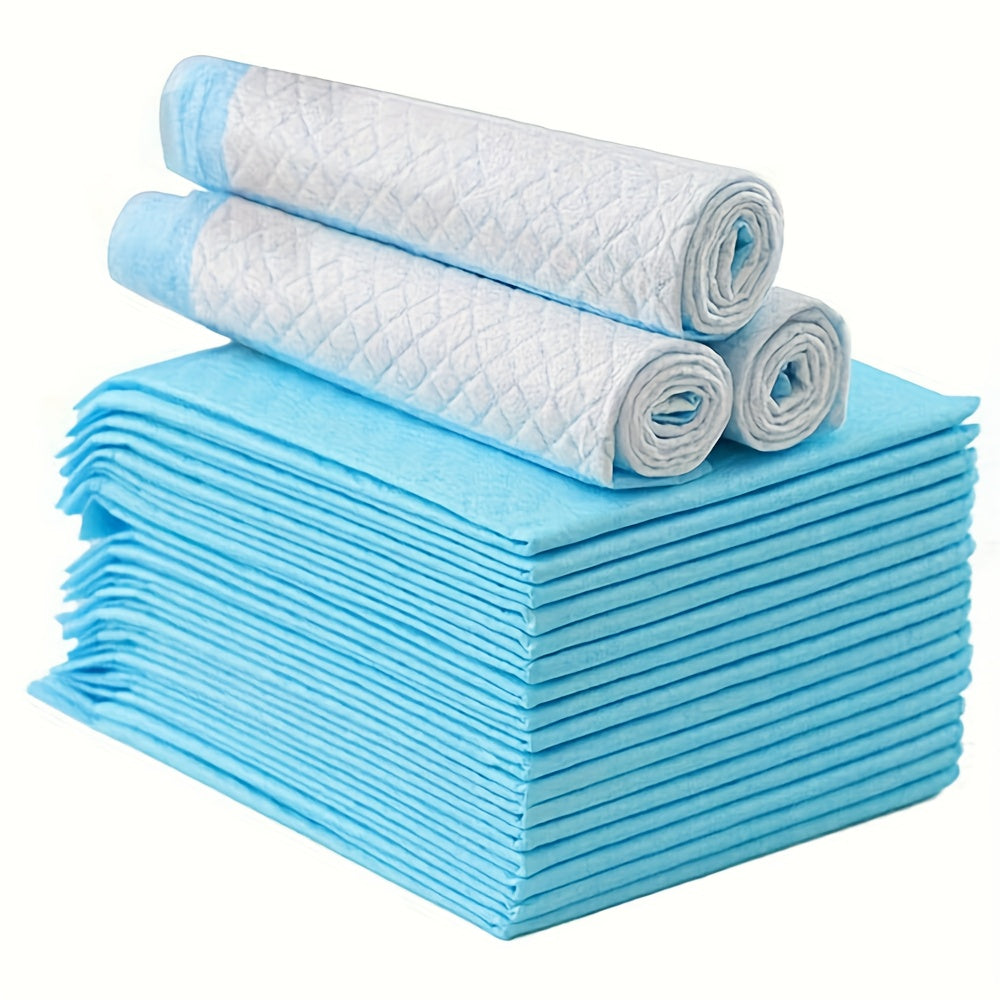 Leakproof Tear-Resistant Odor-Reducing Dog Training Pads for Puppies, Senior Dogs, Cats & Indoor Pets – Pet Pee Pads 100-Pack 6-Layer Thickened Super Absorbent - product image