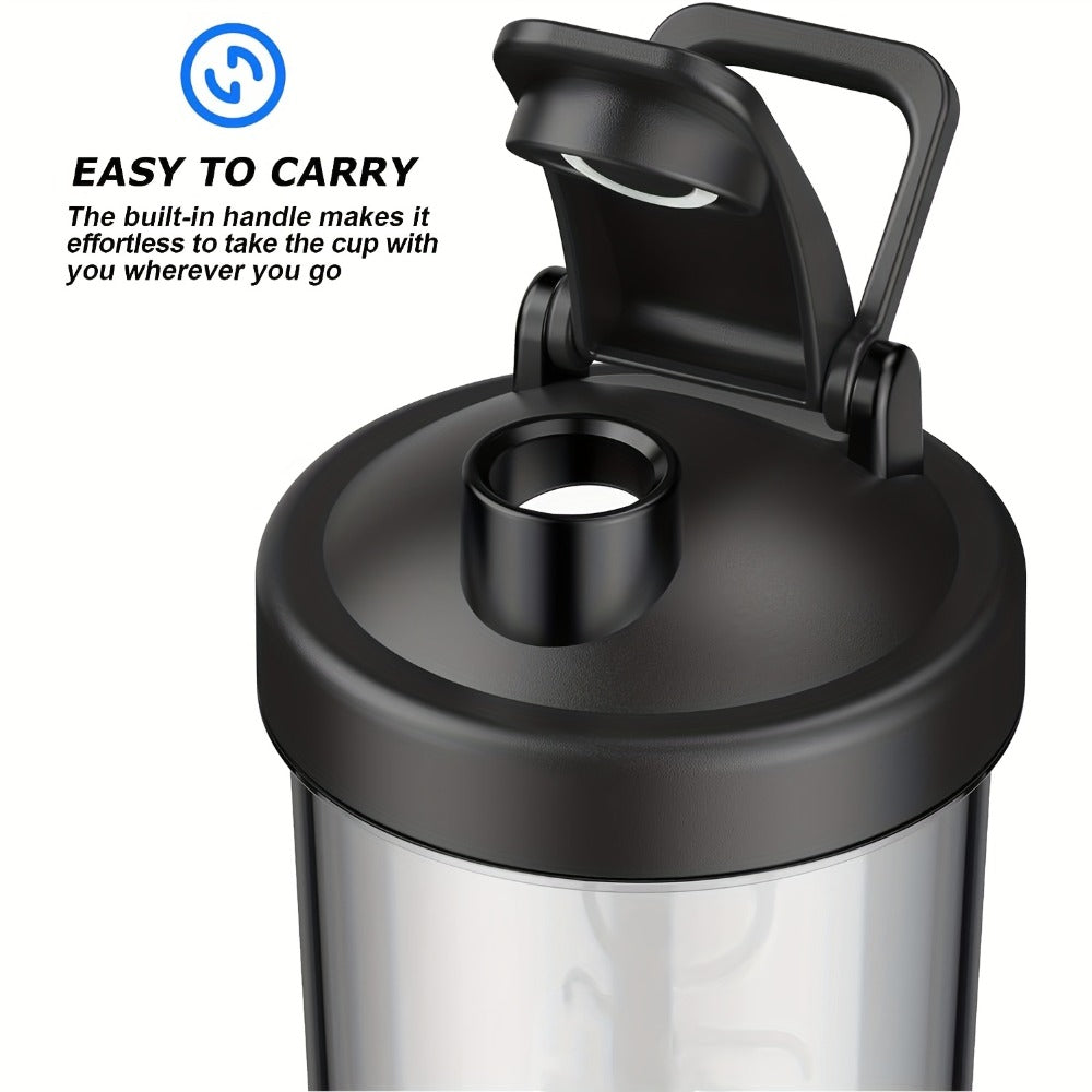 Electric Protein Shaker Bottle 24oz USB Rechargeable Self Stirring Blender Cup BPA Free Portable Gym Mixer for Protein Shakes Meal Replacements Fitness Gift - product image 2
