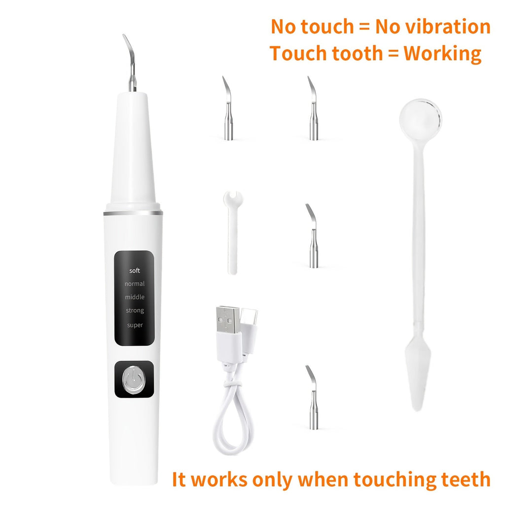 USB Rechargeable Cat & Dog Teeth Cleaner, 4 Cleaning Heads & 5 Modes, Removes Stains & Tartar for Cats and Dogs – Electric Pet Dental Cleaning Kit - product image 3