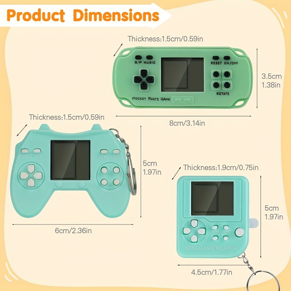 Multi-Color Gamer Controller Keychains Fidget Toys for Kids Birthday Bag Fillers, Easter Basket Stuffers & Classroom Prizes – Video Game Controller Keychain - product image 5