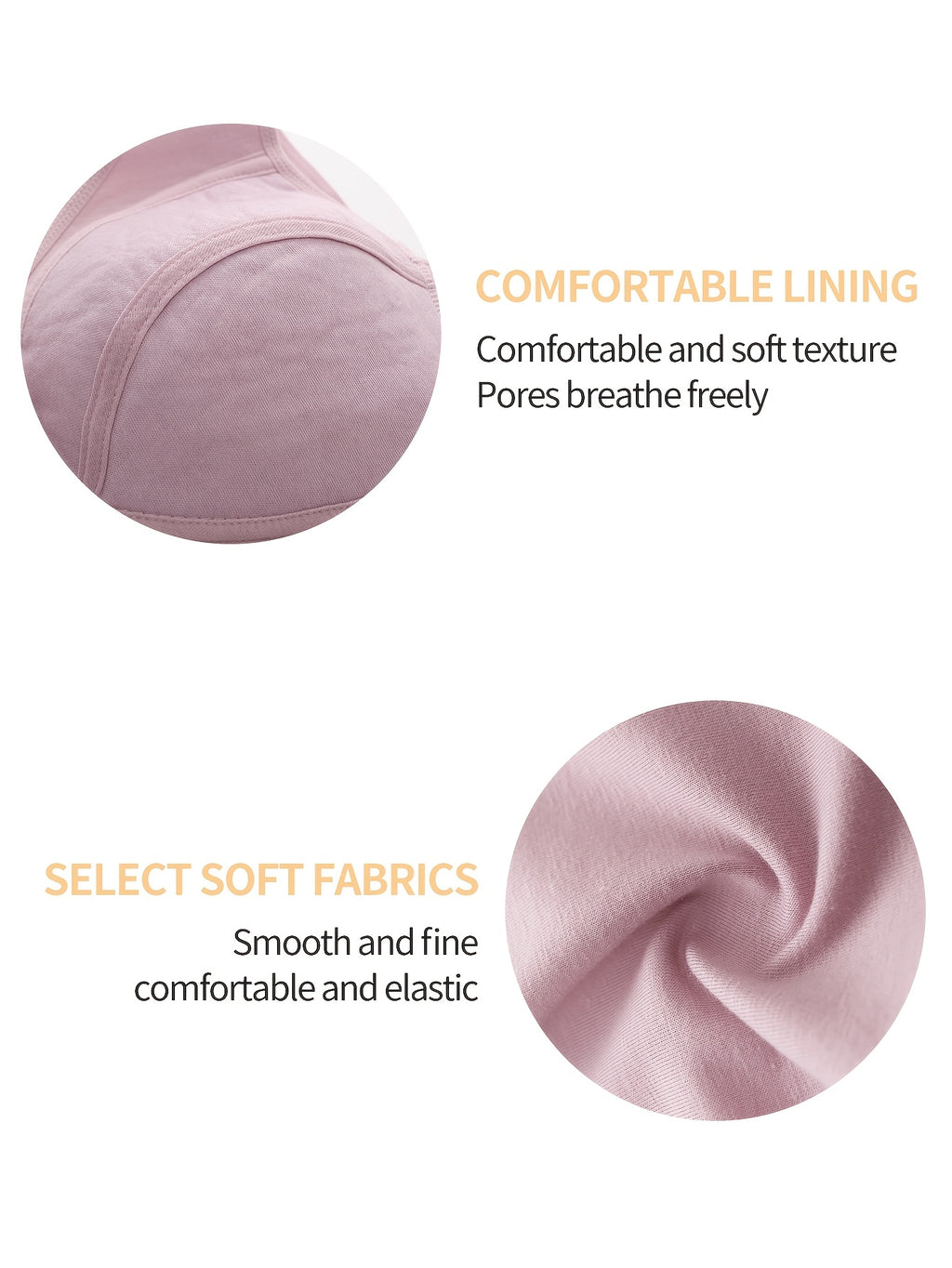 3pcs Plus Size Printed Front-Closure Bra Set Elegant Full-Cup Wire-Free Comfort Bras Women's Lingerie & Underwear Sets Everyday Bras Fashion Underwear - product image 3