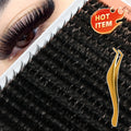 100D Volume Cluster Lashes DIY Individual Lash Extension Kit – Soft Reusable Single Clusters for Full Thick Dramatic Lash Look, Beginner & Pro Friendly Home Salon Use - product image 18