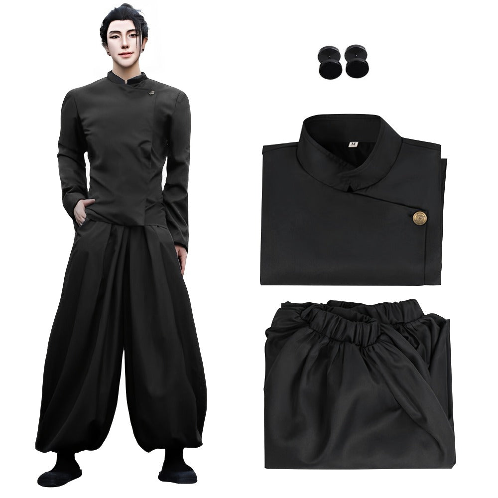 Jujutsu Kaisen Cosplay Costume Uniform | High School Satoru Gojo & Suguru Geto Outfit Set for Men, Anime Convention Halloween Gift, Sizes S to XXL - product image 2