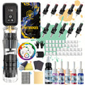 Rotary Tattoo Machine Kit Complete Set with 1400mAh Wireless Battery Digital Display 10 Cartridge Needles 6 Inks Practice Skin for Beginners & Professional Artists - product image 20