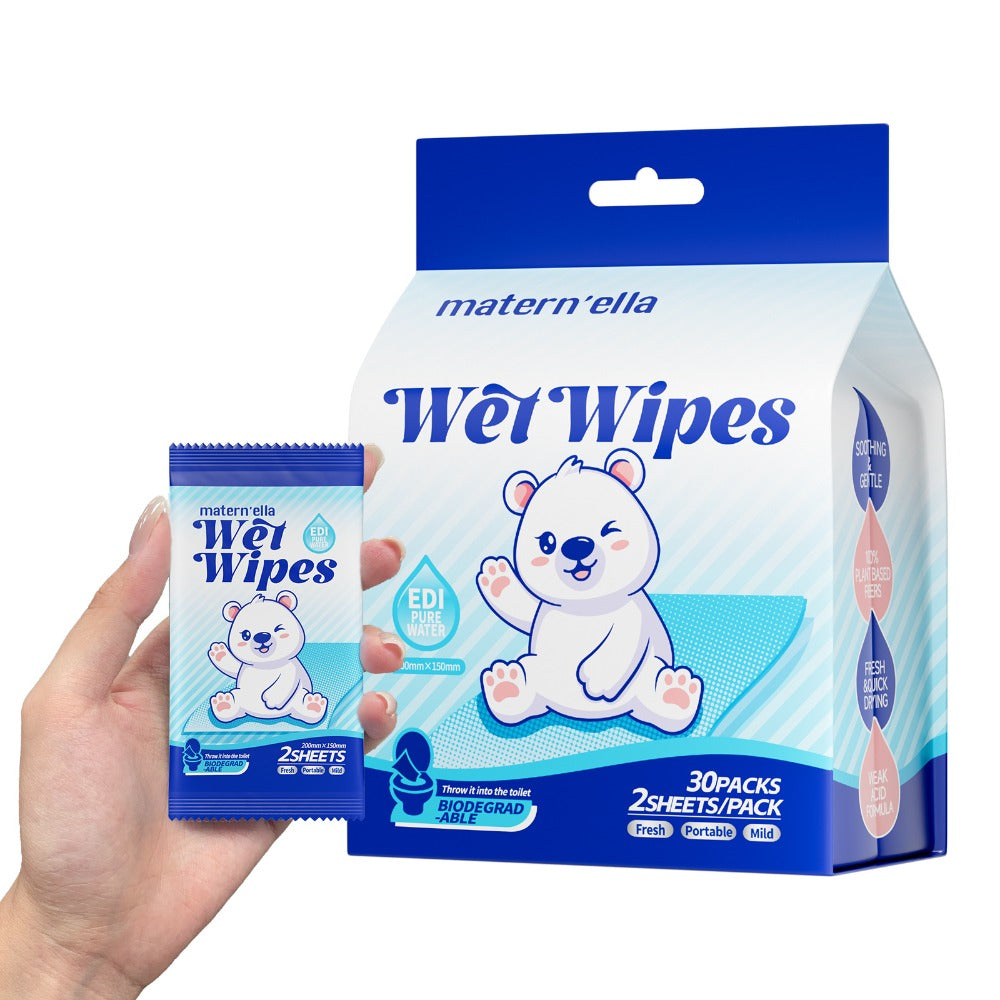 Flushable Wet Wipes with Probiotics – Plant-Based Fibers, Fragrance Free, Sewer Safe, Soft & Thick Disposable Butt Wipes for Adults, Incontinence & Personal Care (1/3/5/6/8/9/15 Pa - product image 9