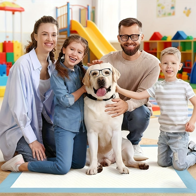 Tear-Resistant XXXL Dog Pee Pads 100-Count | Odor-Reducing | 6-Layer Thickened Super Absorbent Leak-Proof Pet Pads | Puppy & Large Dog Versions | Indoor - product image 3