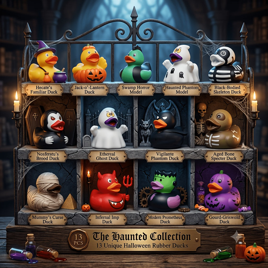 Halloween Rubber Duck Toys Set, Mini Duck Party Favors, Cute Animal Duck Collection for Classroom Prizes, Goodie Bag Fillers, Pinata Fillers, Halloween Party - product image 4
