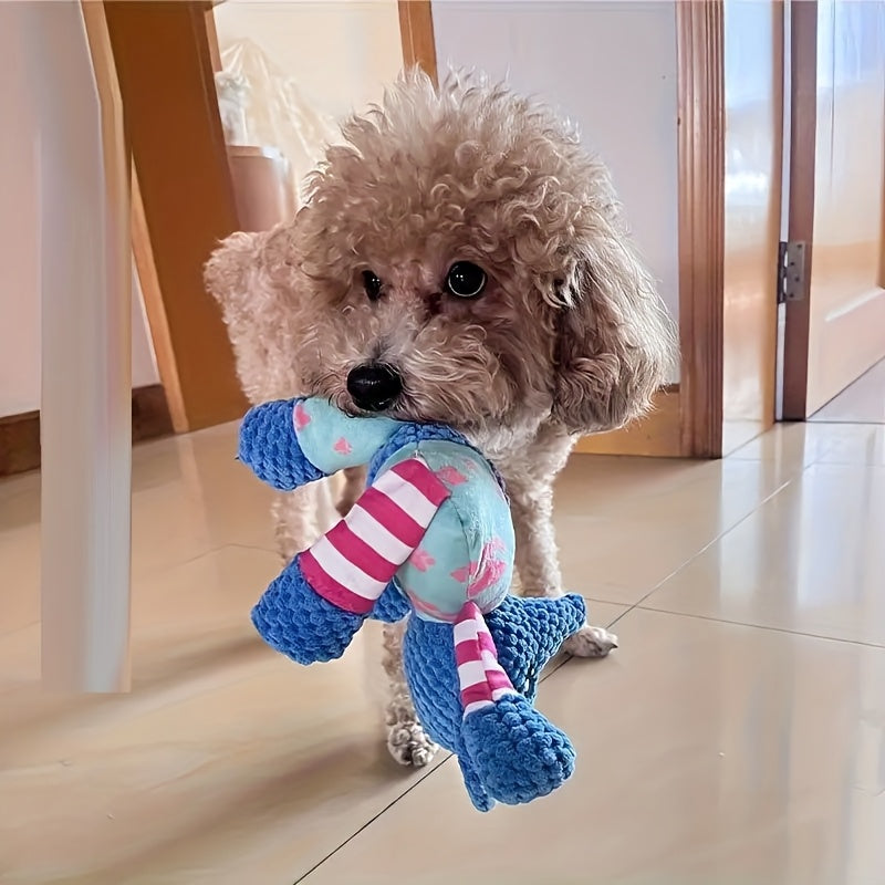 Dog Toy Gift Box 20pcs Chew Resistant Interactive Set | Variety Pack with Tug of War Rope Toys Squeaky Toys & More for Small Dogs, Random Assorted Styles - product image 2