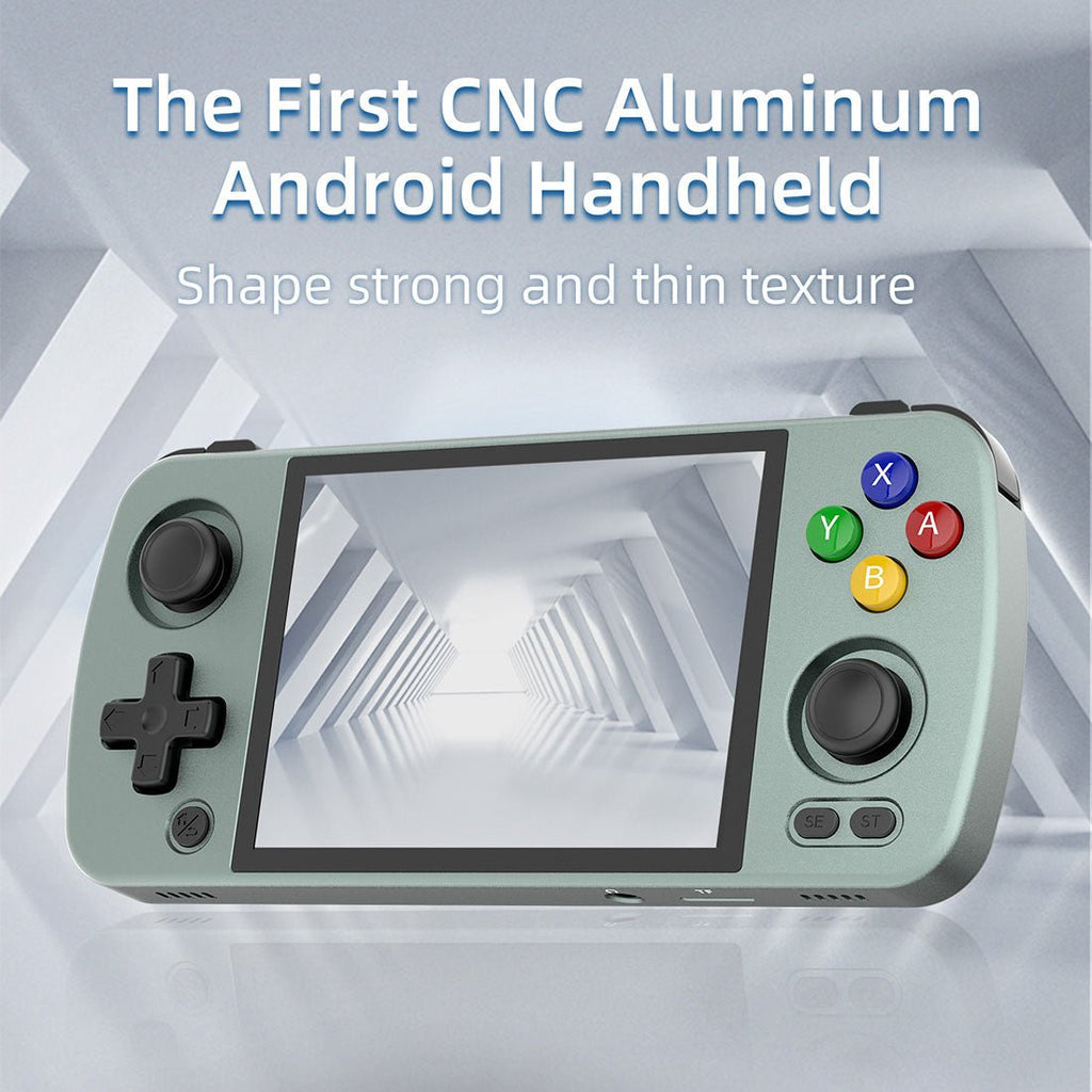Anbernic RG405M Handheld Game Console CNC Aluminum Alloy Android 12 IPS Hall Joystick HDMI Retro Emulator 4500mAh 4GB RAM Wi-Fi Bluetooth for Everyday Use
