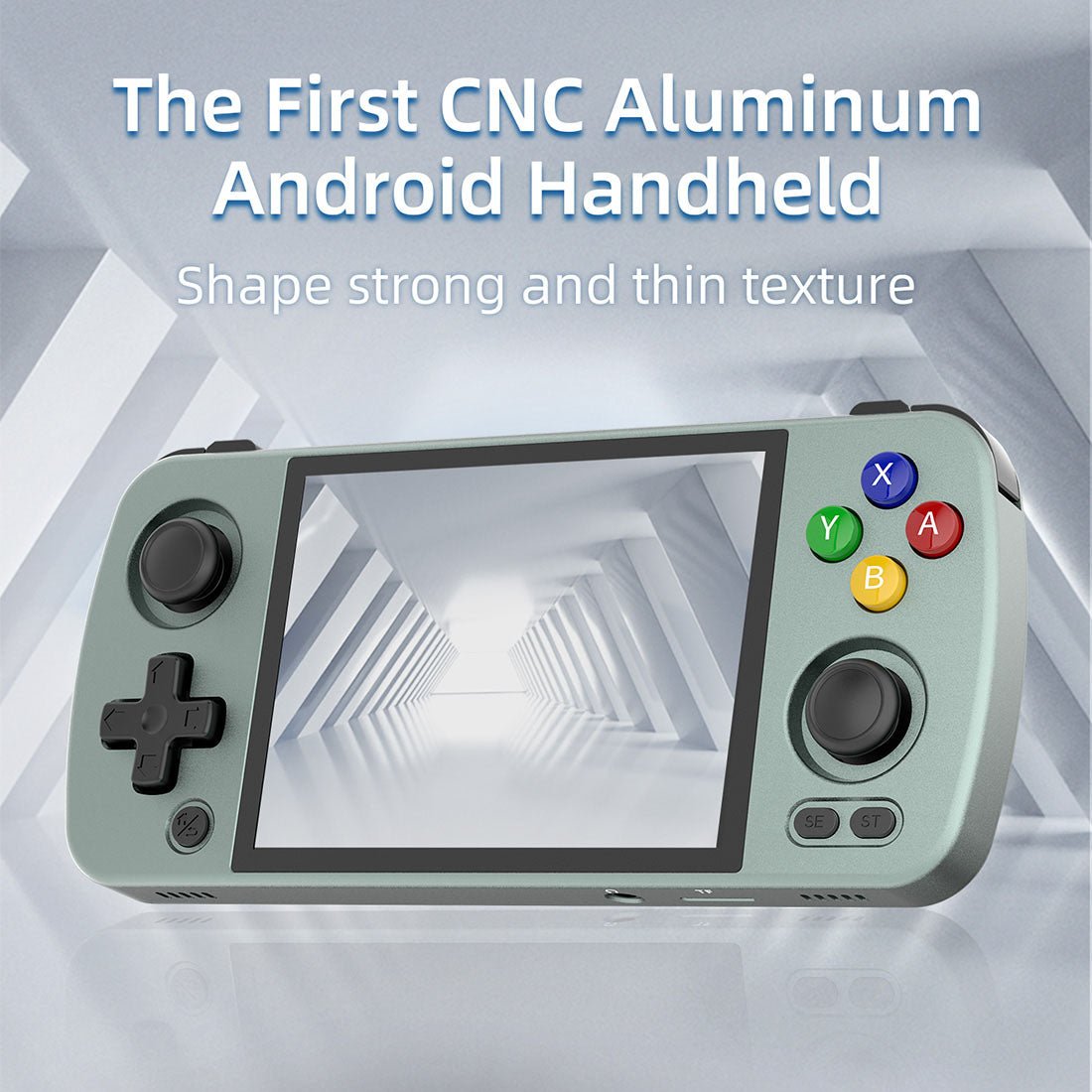 Anbernic RG405M Handheld Game Console CNC Aluminum Alloy Android 12 IPS Hall Joystick HDMI Retro Emulator 4500mAh 4GB RAM Wi-Fi Bluetooth for Everyday Use