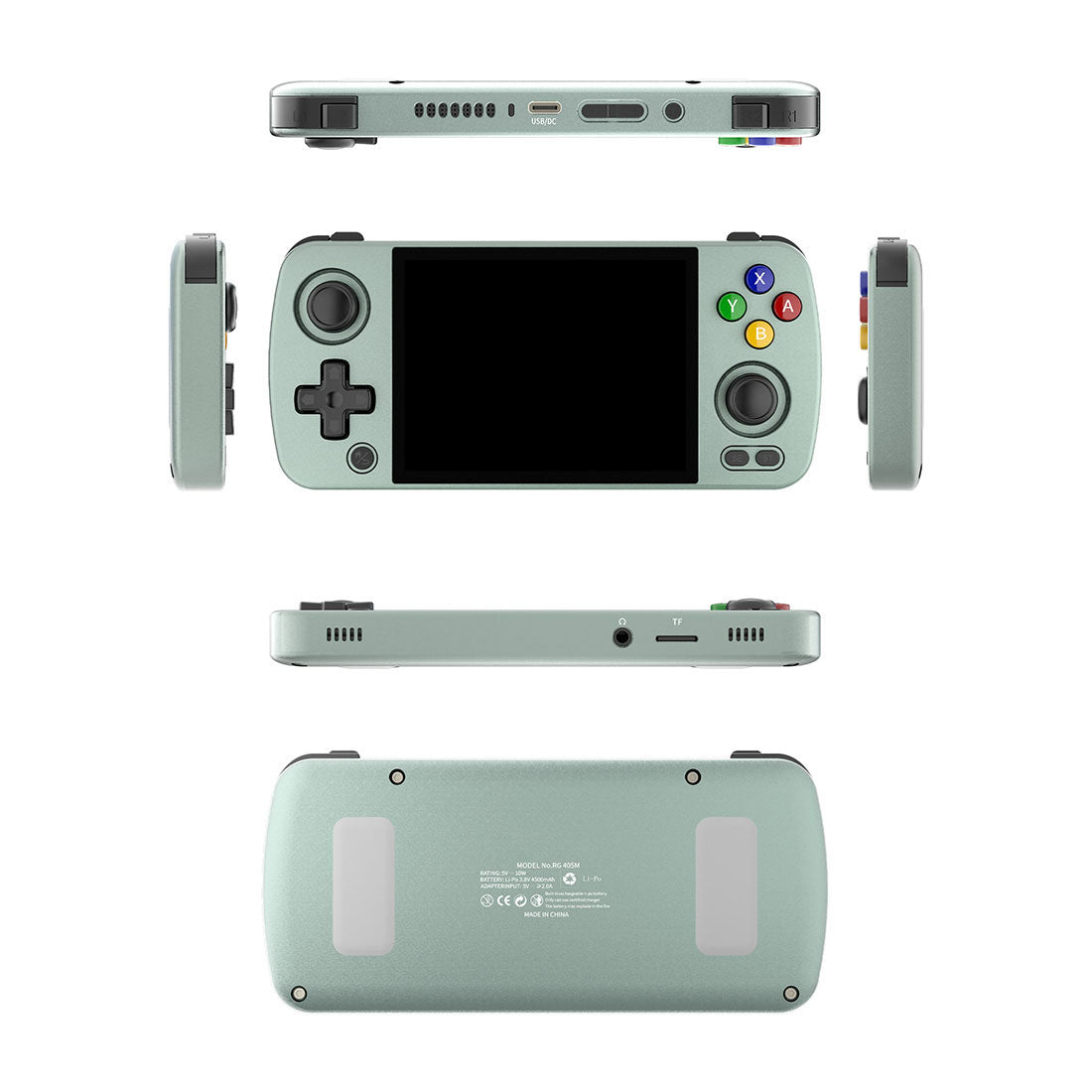 Anbernic RG405M Handheld Game Console CNC Aluminum Alloy Android 12 IPS Hall Joystick HDMI Retro Emulator 4500mAh 4GB RAM Wi-Fi Bluetooth for Everyday Use